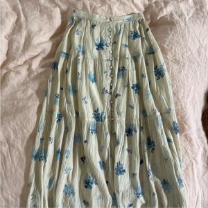 Rowie the Label Floral Skirt